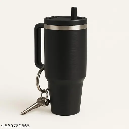 Tumbler Keychain With Lip Balm Holder