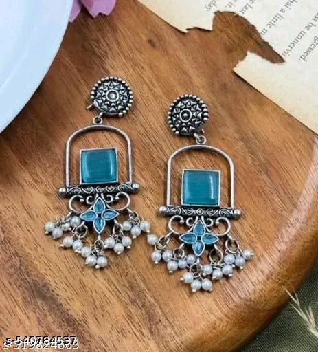 Oxidised earrings